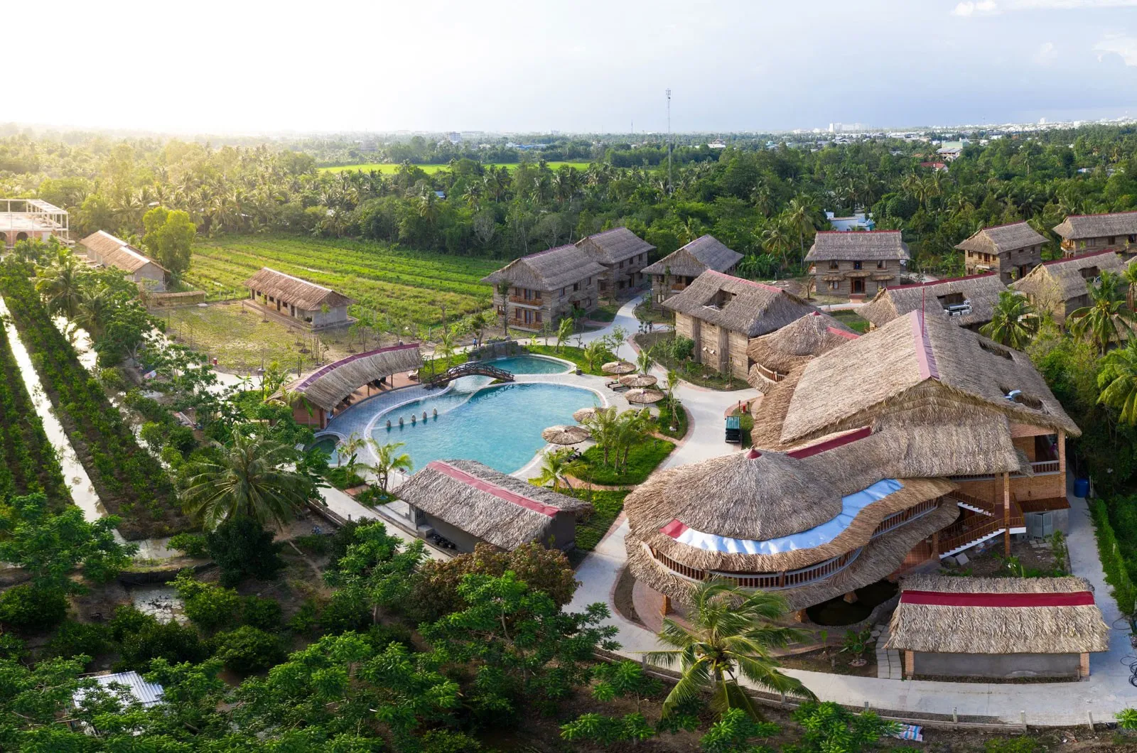 toàn cảnh cần thơ eco resort