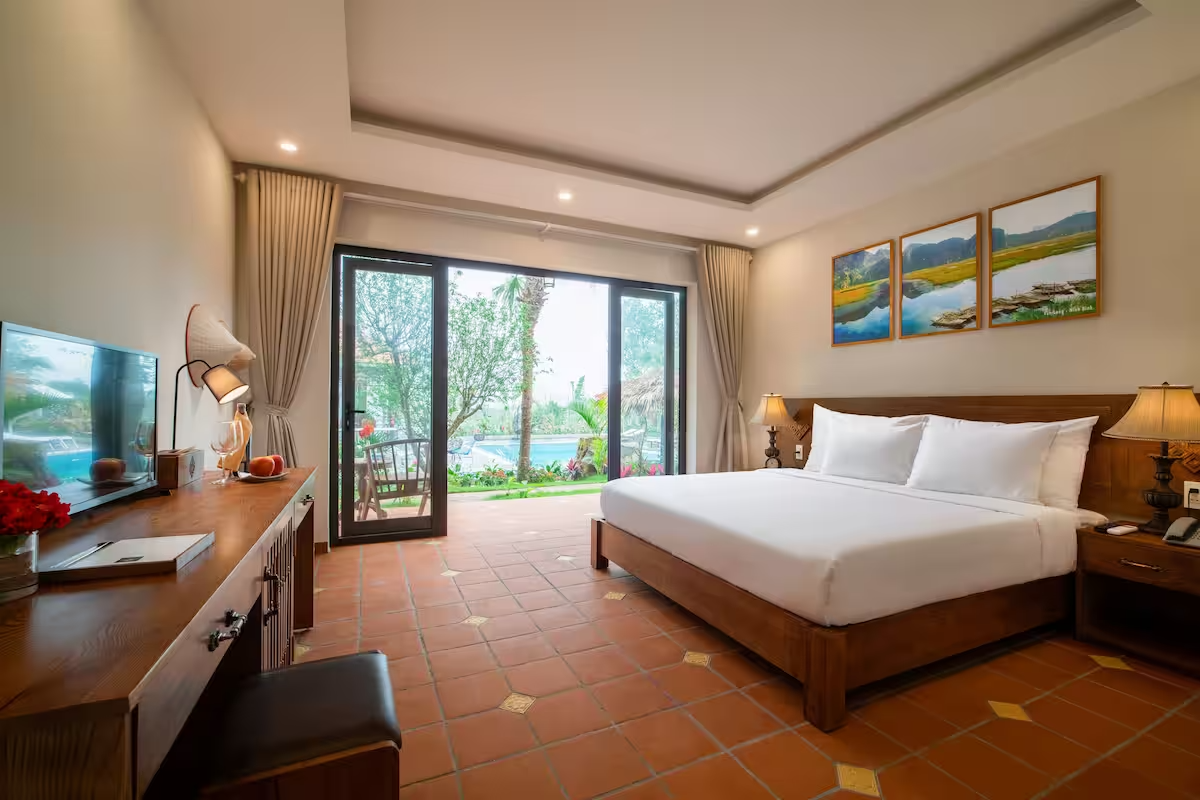 phòng nghỉ bái đính garden resort and spa ninh bình 