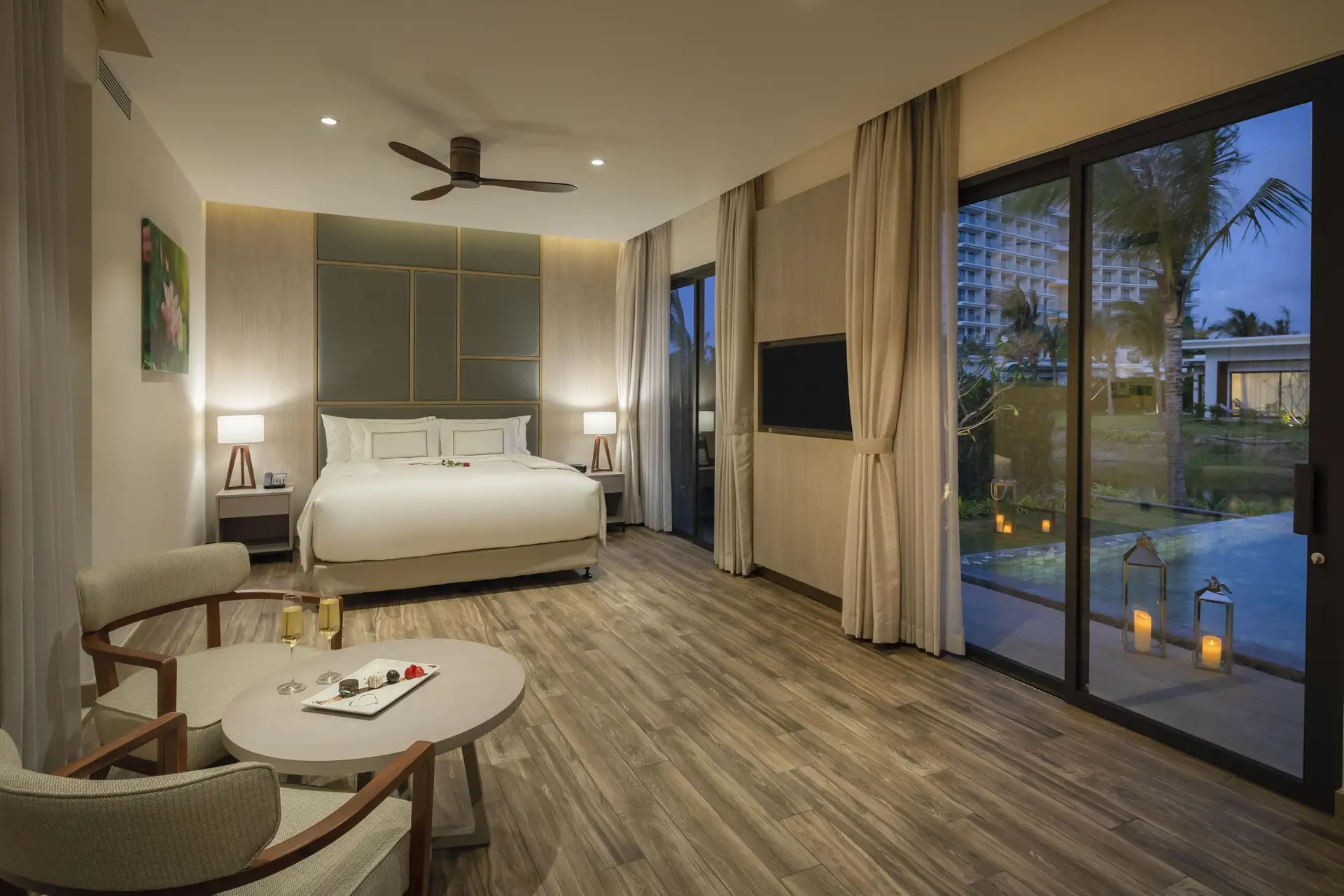 phòng nghỉ melia hồ tràm resort 