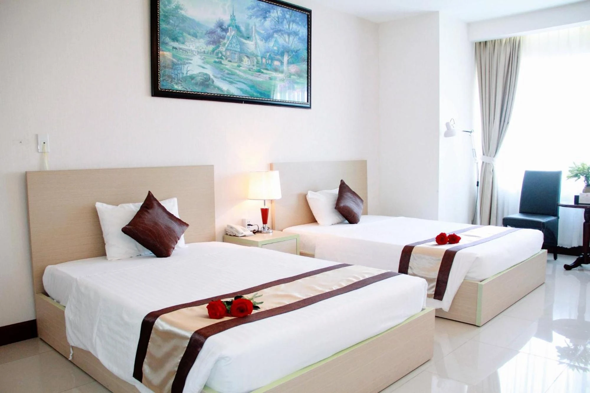 phòng nghỉ tại sunrise hotel tây ninh 