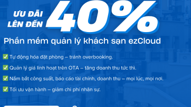 ezCloud khuyen mai phan mem khach san