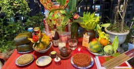 văn khấn giao thừa trong nhà