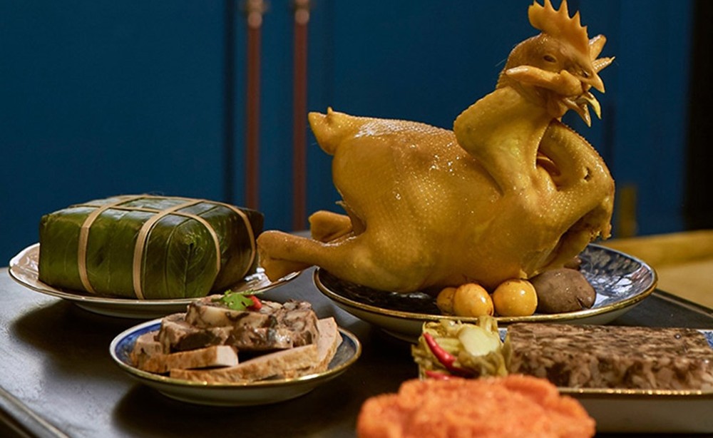 Mâm cúng giao thừa ngoài trời thế nào là đầy đủ