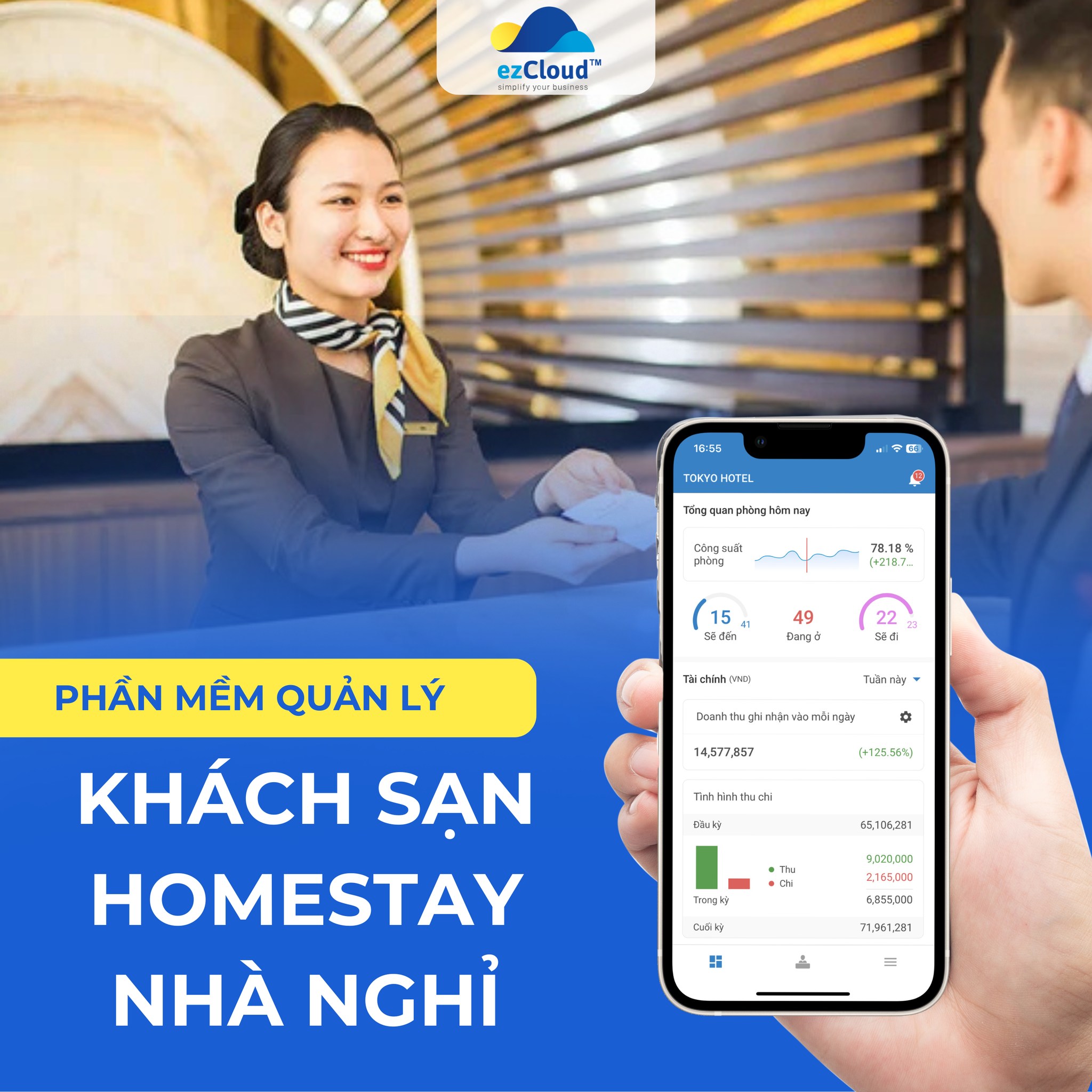 phần mềm quản lý khách sạn