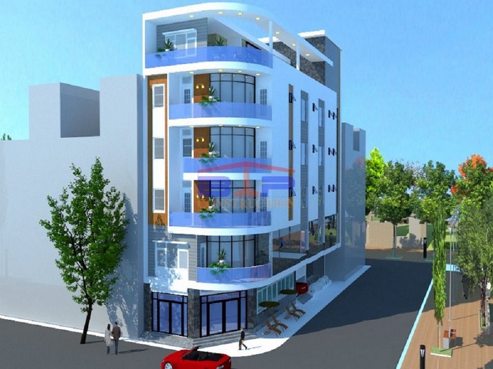 Mẫu khách sạn 2 sao nhiều tầng