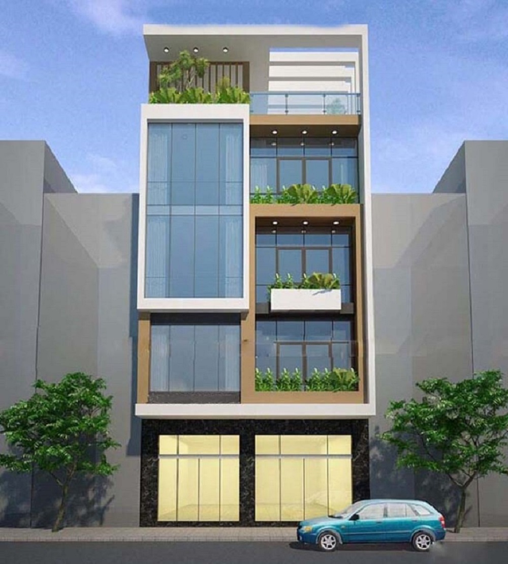 Mẫu khách sạn mini 3 tầng