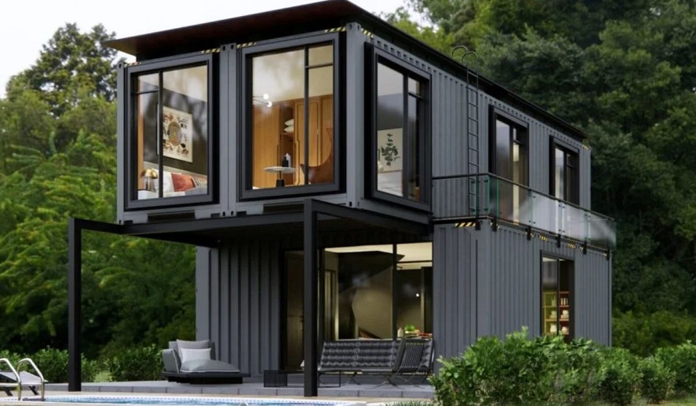 Mẫu nhà nghỉ container/lắp ghép