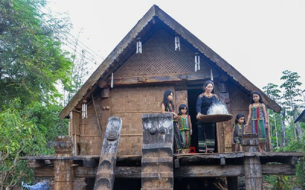 Mẫu nhà sàn homestay kiểu Ê Đê