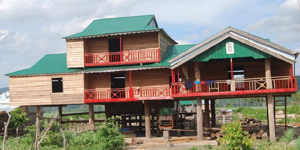 Mẫu nhà sàn homestay kiểu Gia Rai