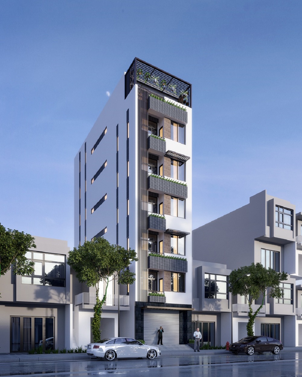 Mẫu nhà nghỉ mini hiện đại