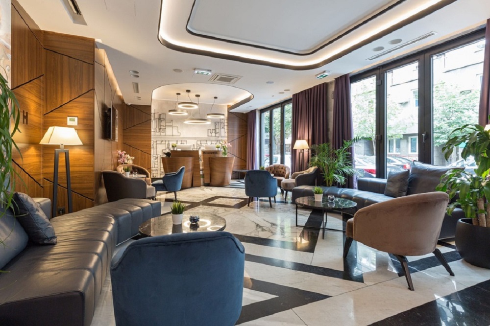 Mẫu thiết kế sảnh khách sạn 3 sao