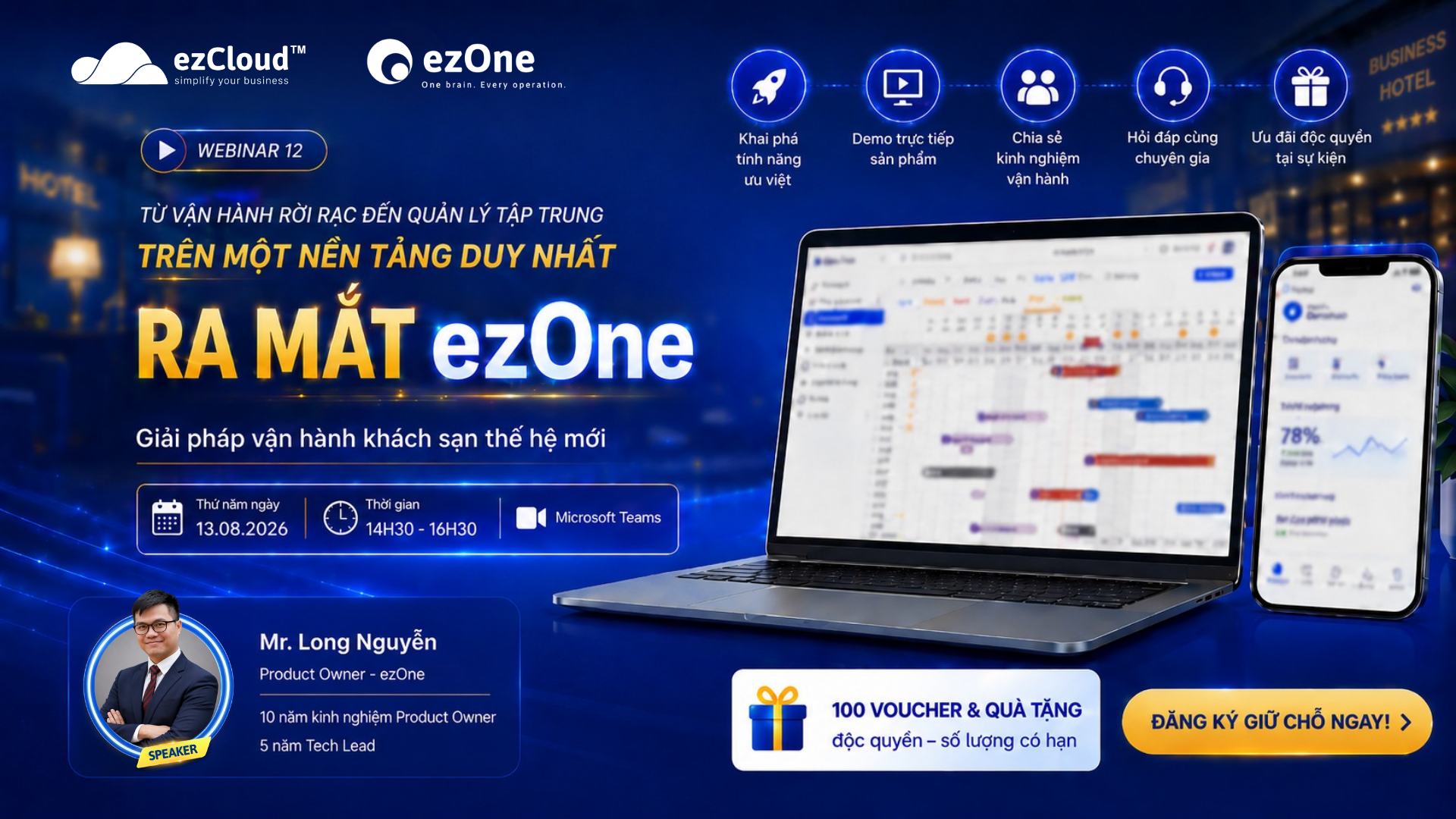Webinar 12 - Ra mắt ezOne