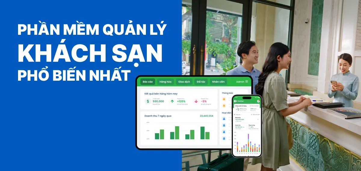 phần mềm quản lý nhà hàng khách sạn